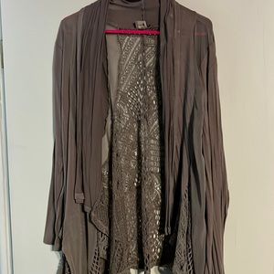 Long sleeved cardigan!